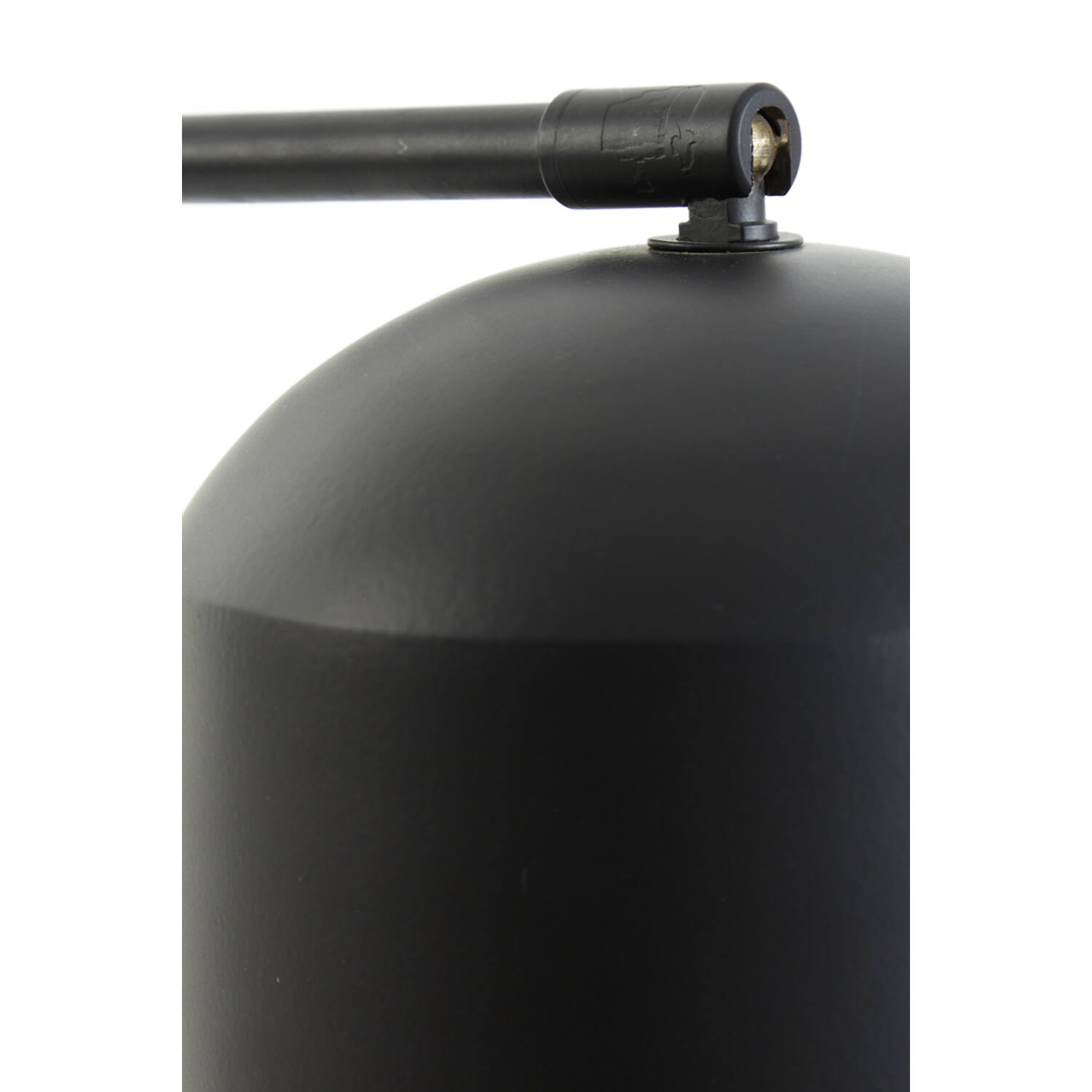 Lampe de table classique noire ronde Light & Living Aleso – Image 5