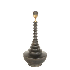 lampe-de-table-classique-pied-marron-dore-steinhauer-bois-noirantique-3677zw