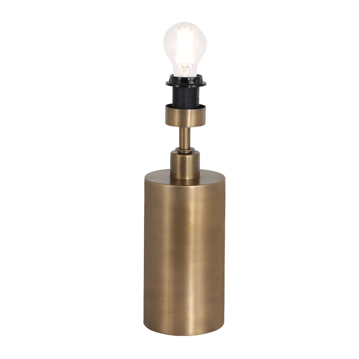 Lampe de table crépusculaire bronze abat-jour blanc Steinhauer – Image 15