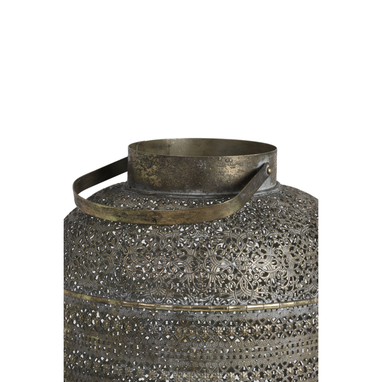 Lampe de table dorée orientale perforée Light & Living Udupi – Image 4