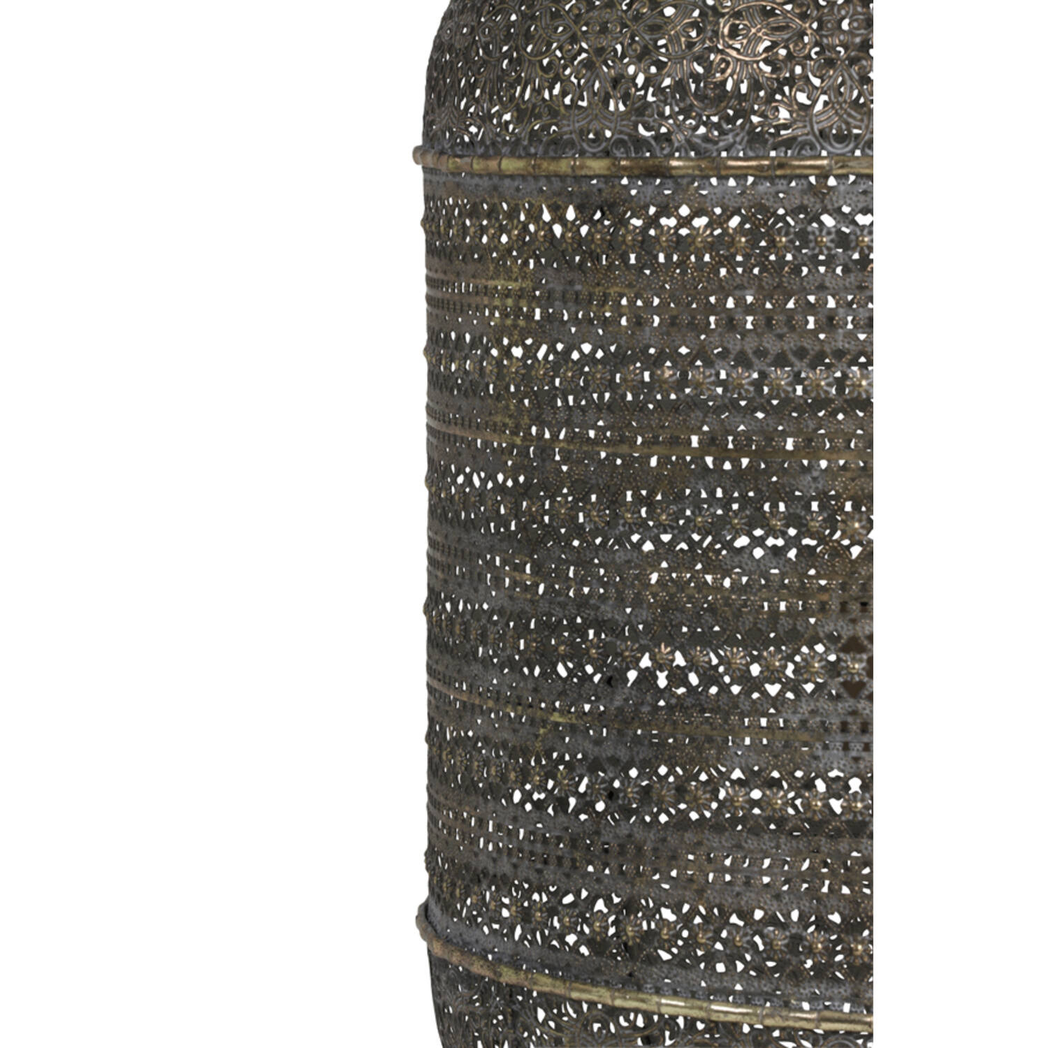 Lampe de table dorée orientale perforée Light & Living Udupi – Image 5