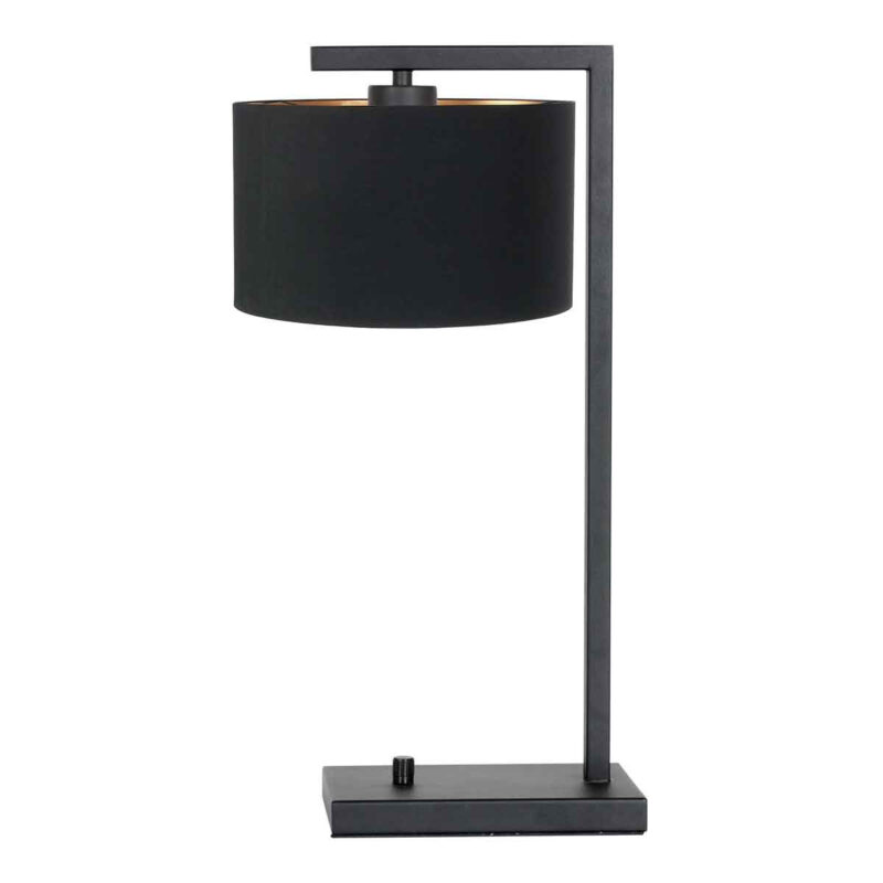 lampe-de-table-elegante-abat-jour-steinhauer-stang-noir-7195zw