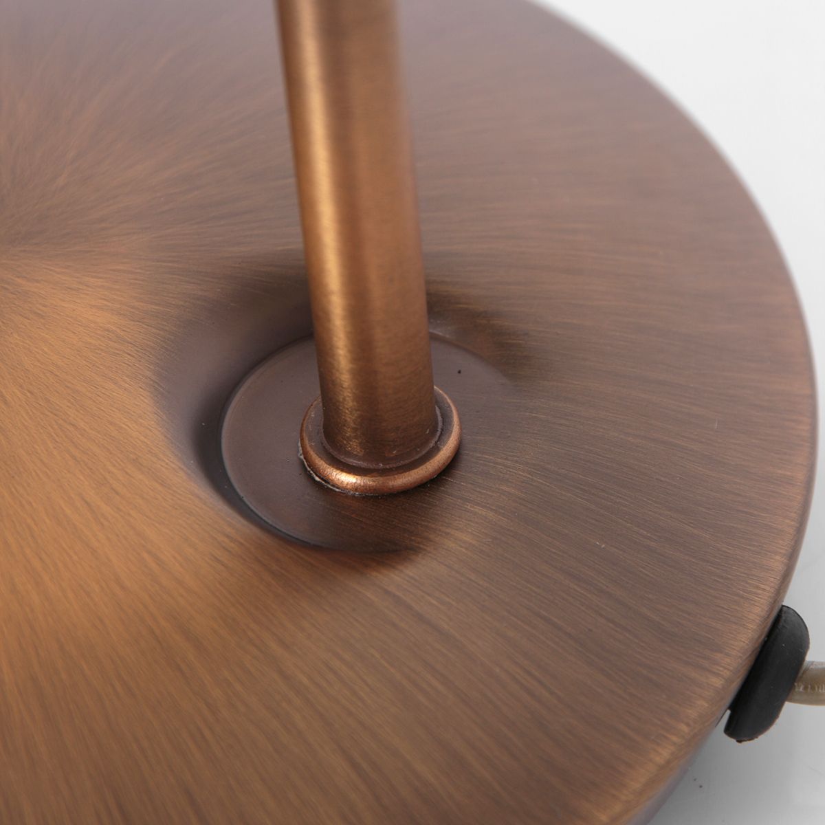 Lampe de table classique en verre et métal bronze Steinhauer Sovereign classic – Image 9