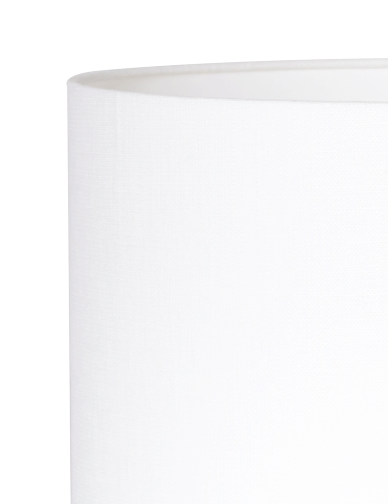 Lampe de table moderne abat-jour blanc Light & Living Shiva noir – Image 3