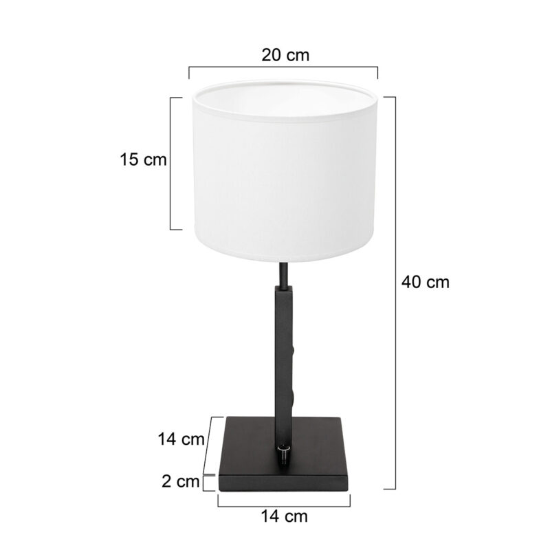lampe-de-table-moderne-abat-jour-blanc-steinhauer-stang-noir-8159zw-6