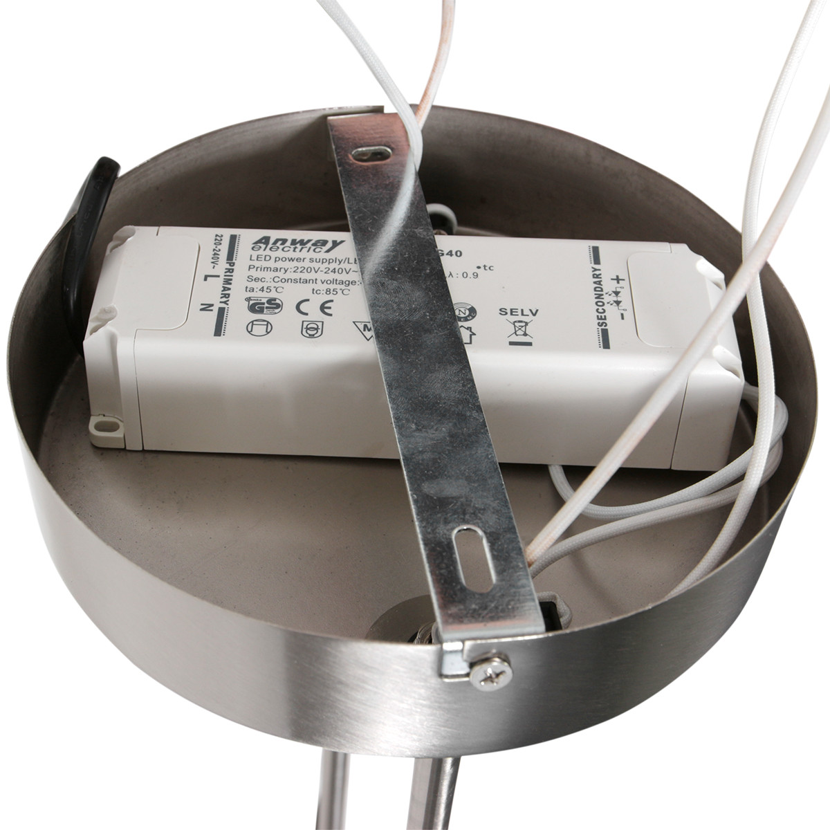 Lampe de table moderne avec 4 lumières Steinhauer Soleil acier – Image 18