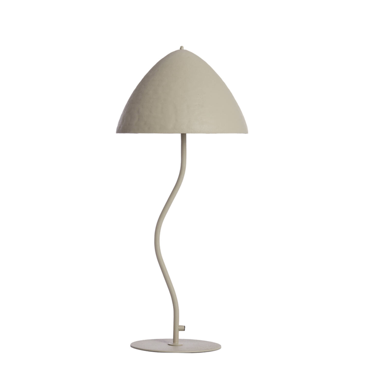 Lampe de table moderne beige en métal Light & Living Elimo – Image 2