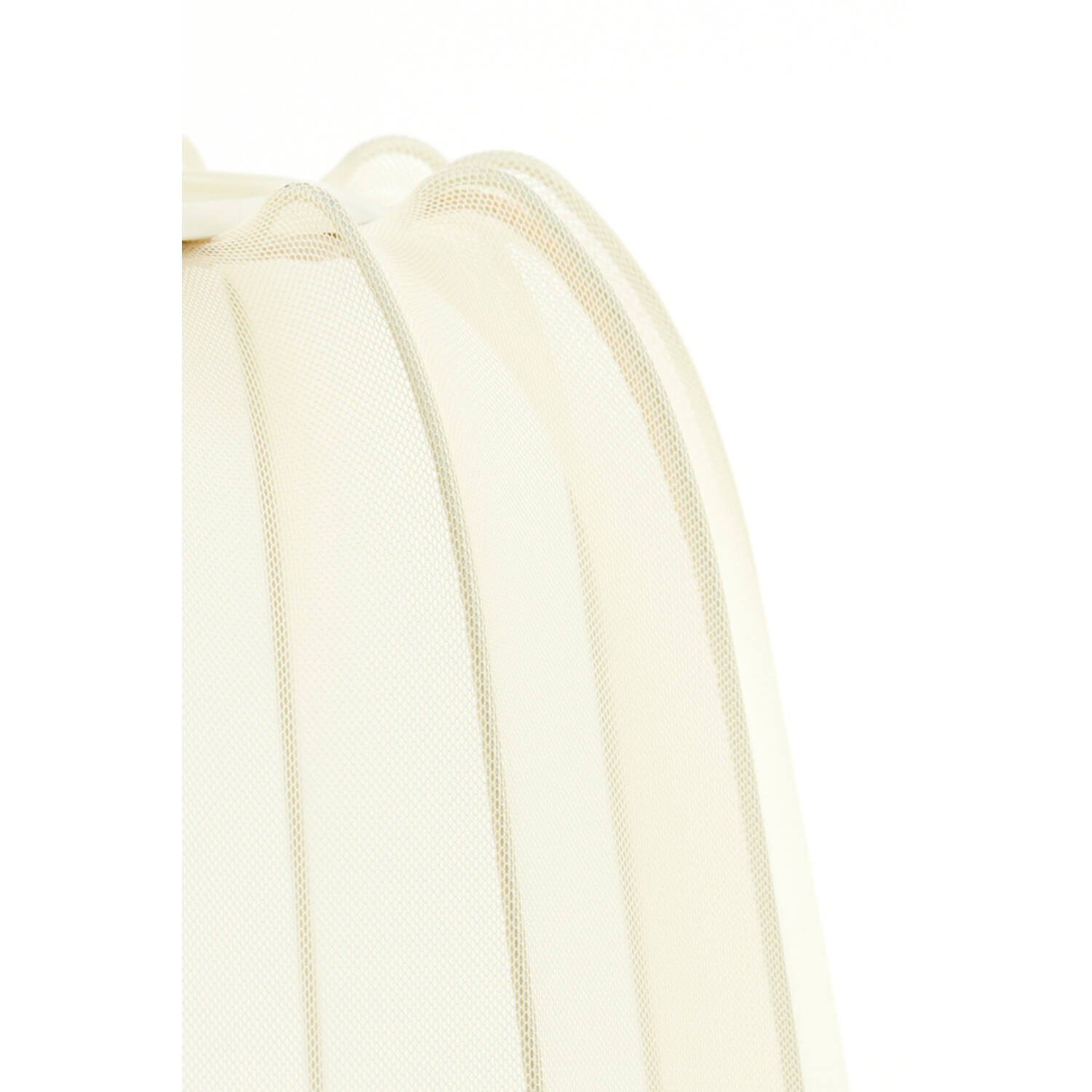 Lampe de table moderne blanche en filet Light & Living Plumeria – Image 5