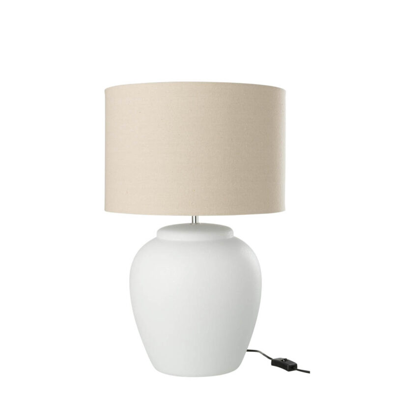 lampe-de-table-moderne-blanche-et-beige-jolipa-meli-31392-2
