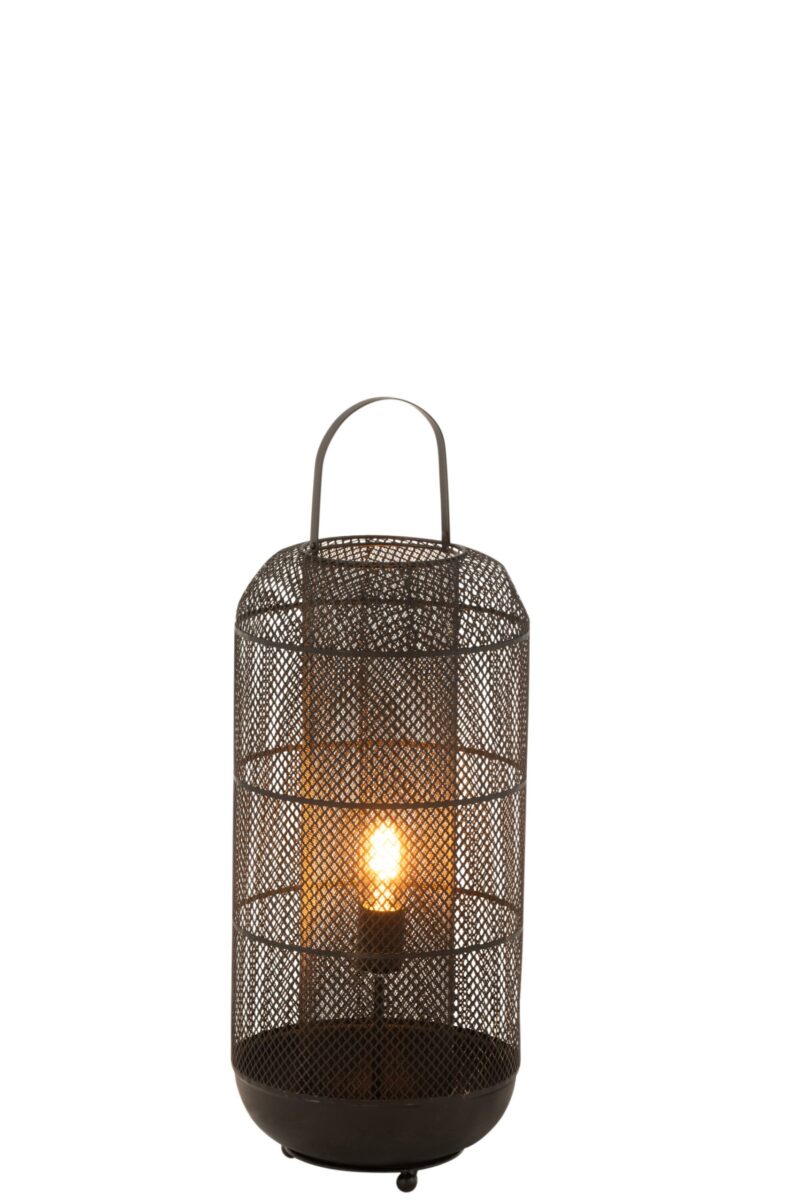 lampe-de-table-moderne-lanterne-noire-jolipa-donny-15538-4