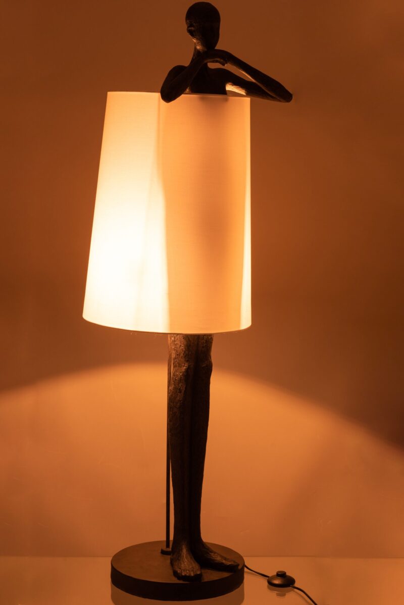 lampe-de-table-moderne-marron-en-forme-dhumain-jolipa-man-poly-11986-4