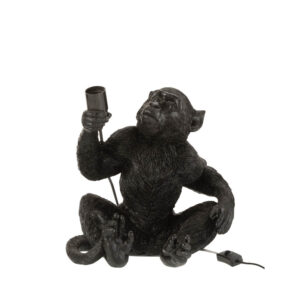 lampe-de-table-moderne-noire-singe-jolipa-monkey-poly-21461-2