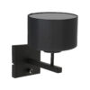 lampe-de-table-murale-avec-abat-jour-steinhauer-stang-noir-7200zw