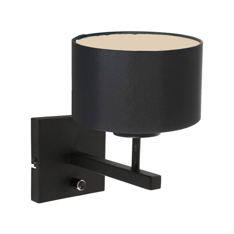 lampe-de-table-murale-avec-abat-jour-steinhauer-stang-noir-7200zw-2
