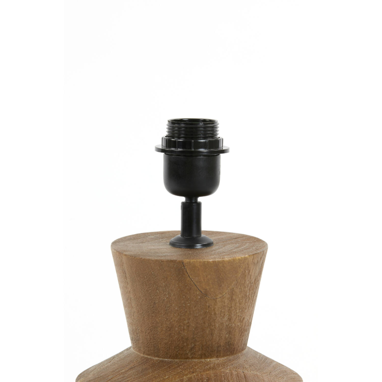 Lampe de table naturelle en bois beige Light & Living Gregor – Image 4