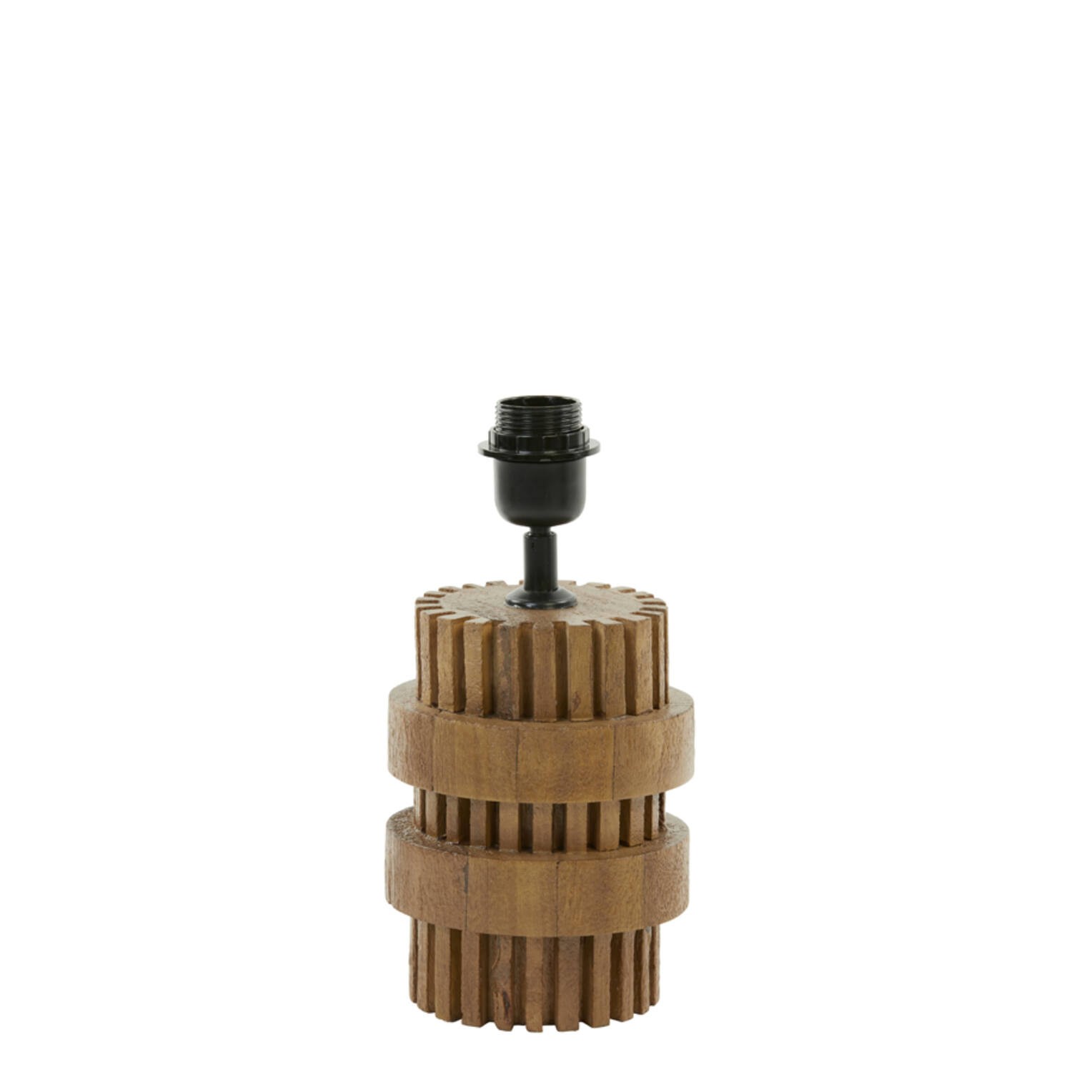 Lampe de table naturelle en bois beige Light & Living Sakura – Image 2