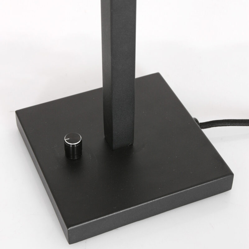 lampe-de-table-noire-abat-jour-gris-steinhauer-stang-8163zw-4