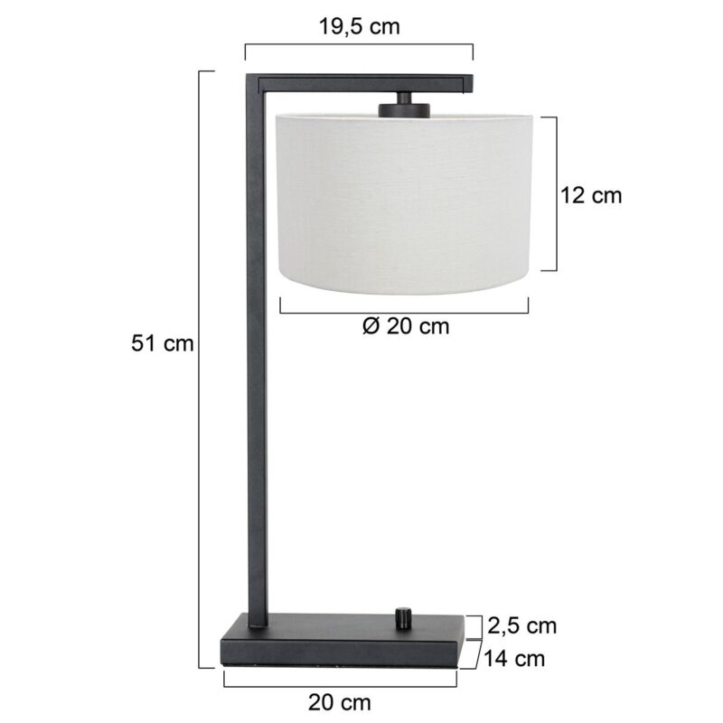 lampe-de-table-noire-avec-abat-jour-creme-steinhauer-stang-7120zw-6