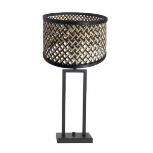 lampe-de-table-noire-avec-motif-geometrique-steinhauer-stang-naturel-et-noir-3703zw