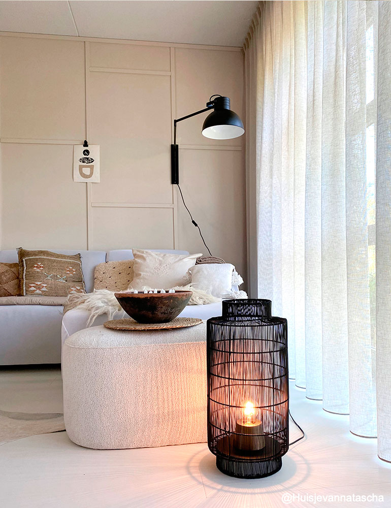 Lampe de table noire Light & Living – Image 2