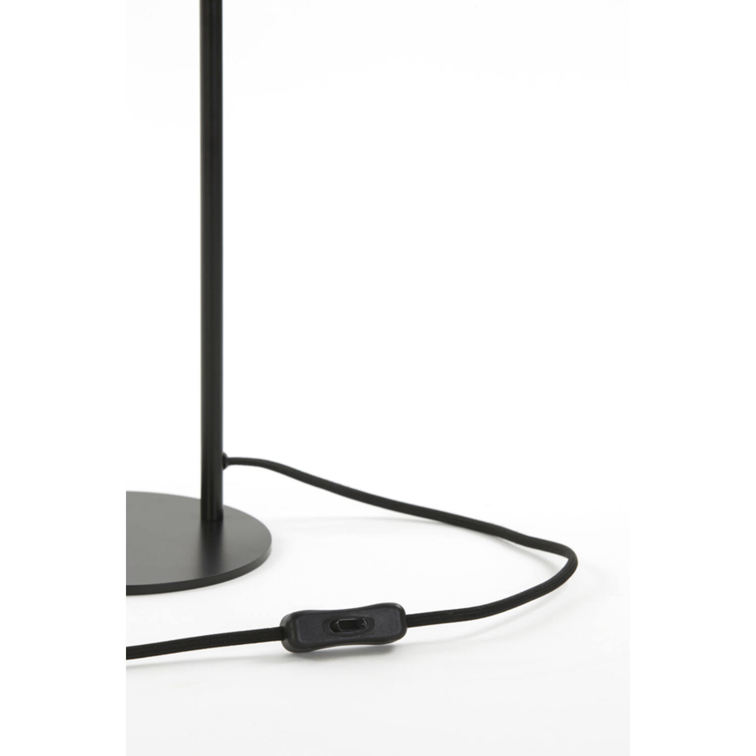 Lampe de table noire moderne à globe en verre Light & Living Subar – Image 7