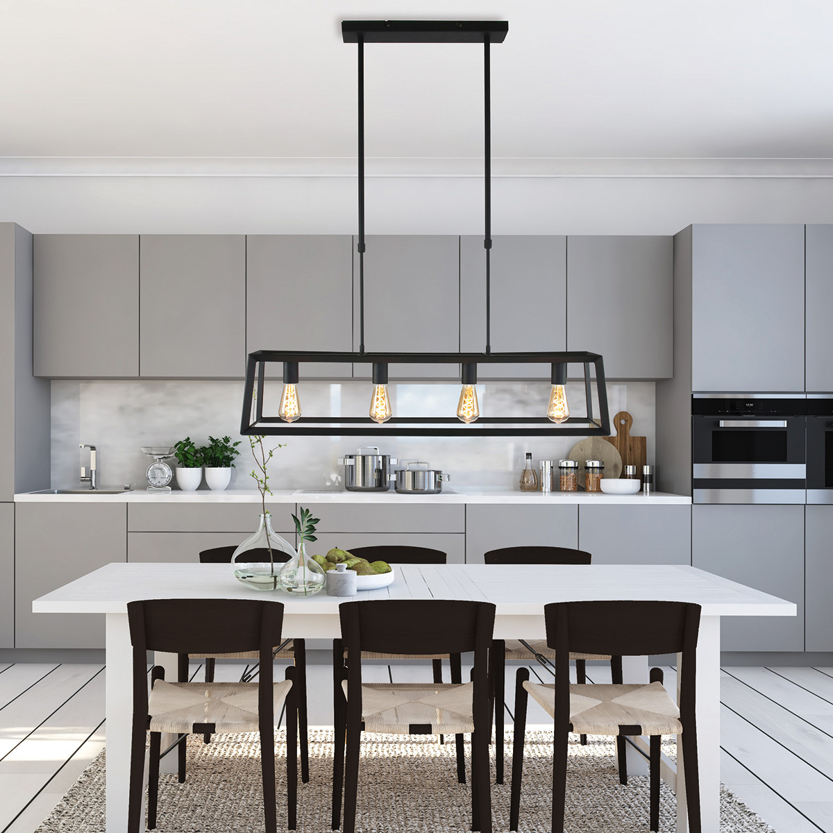 Suspension cadre avec 4 points lumineux Mexlite Buckley – Image 4