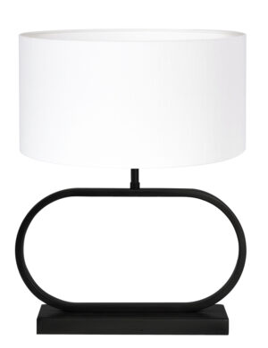 lampe-de-table-ovale-abat-jour-blanc-light-et-living-jamiro-noir-8314zw