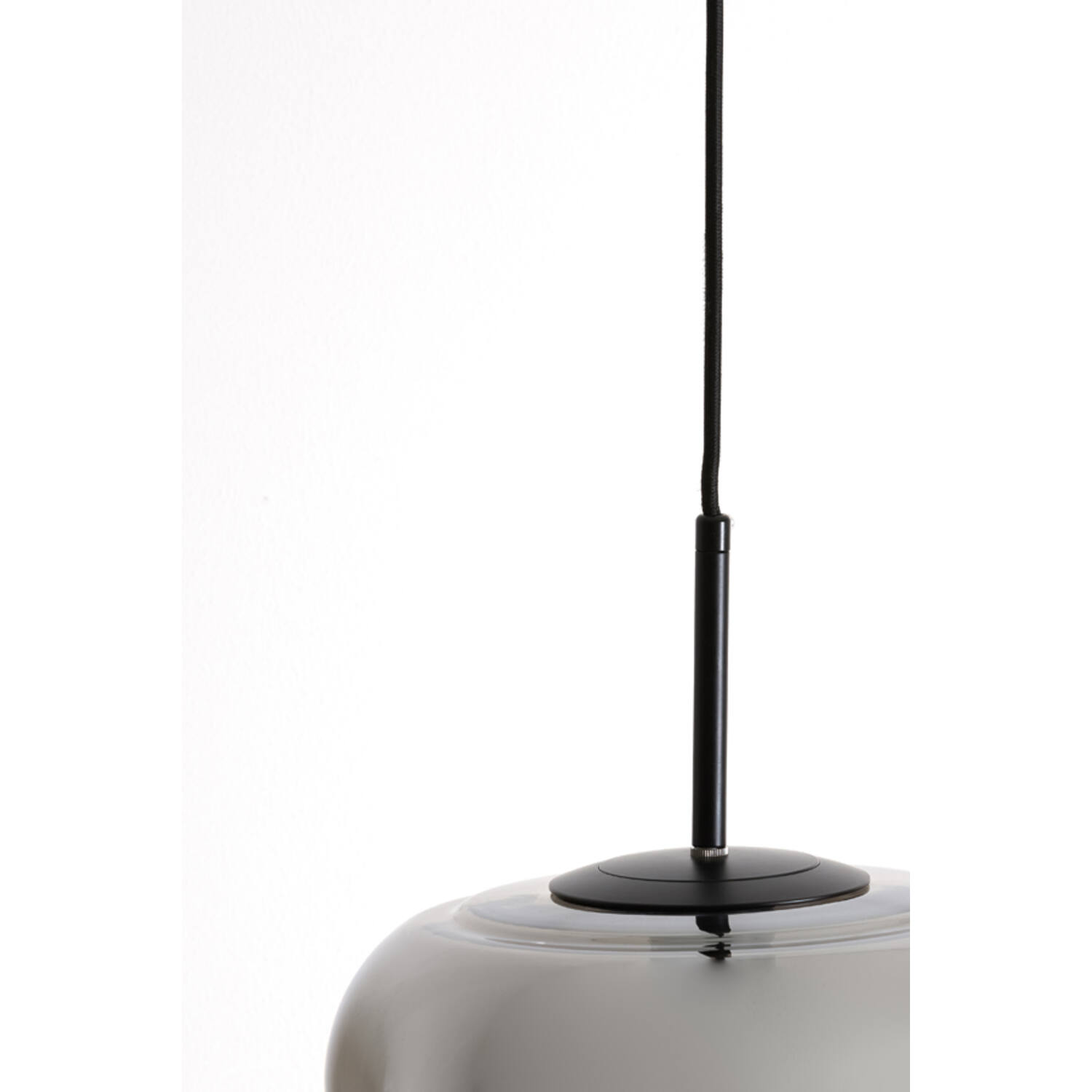 Lampe de table rétro dorée sur trépied avec globe clair Light & Living Misty – Image 4