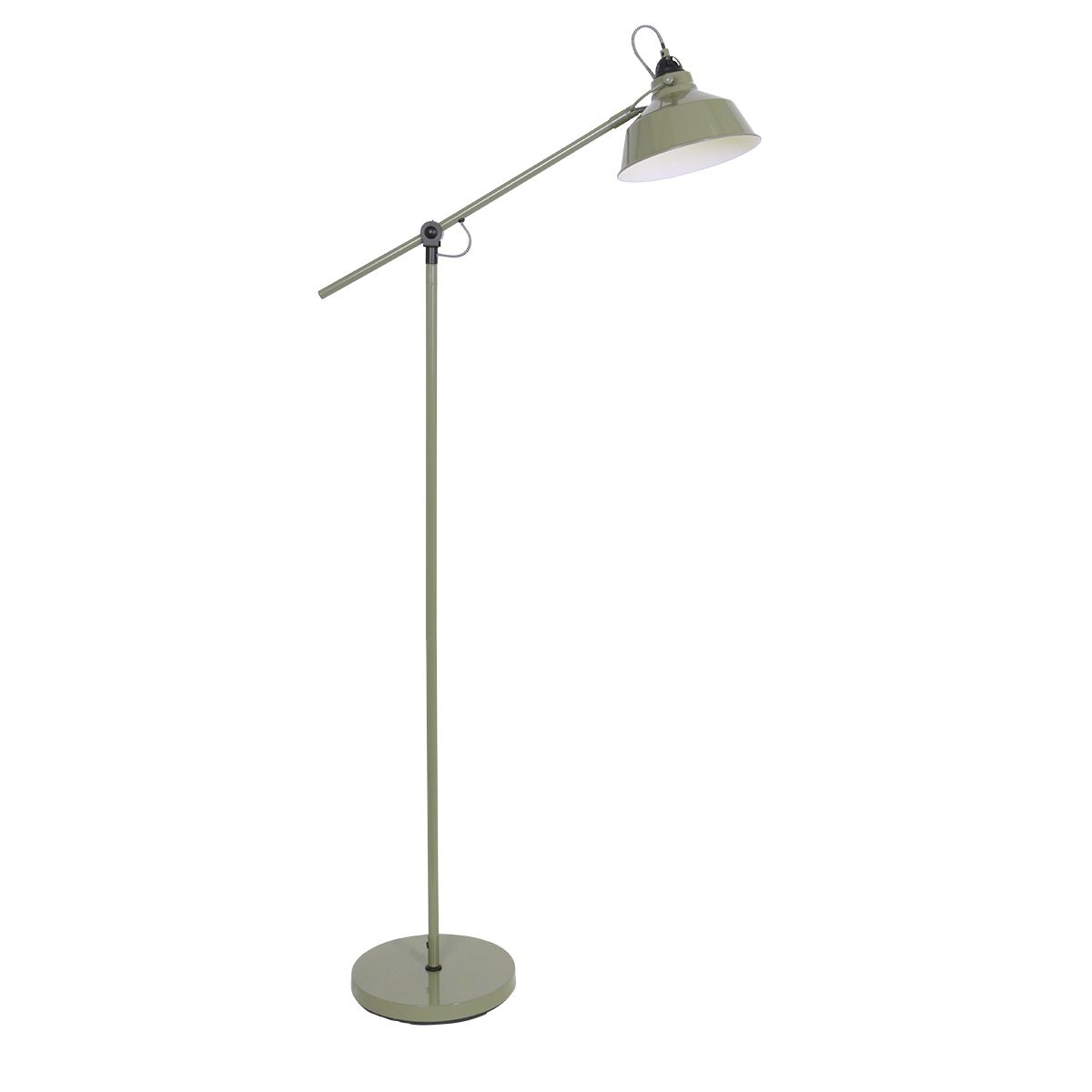lampe-de-table-retro-grise-a-bras-orientable -mexlite-nove-vert-1322g