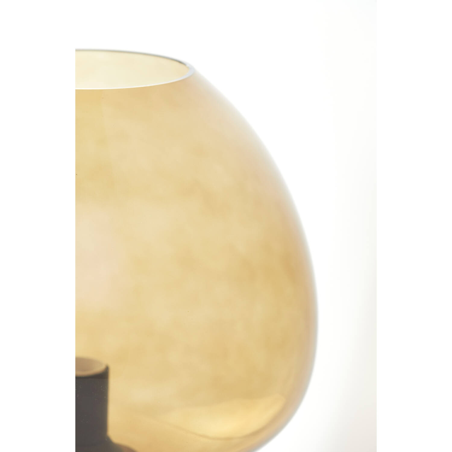 Lampe de table rétro noire avec dorure Light & Living Mayson – Image 4