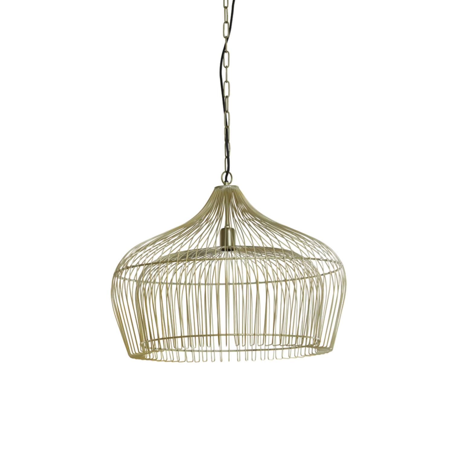 Lampe de table rétro noire avec globe en verre dépoli Light & Living Kristel – Image 2