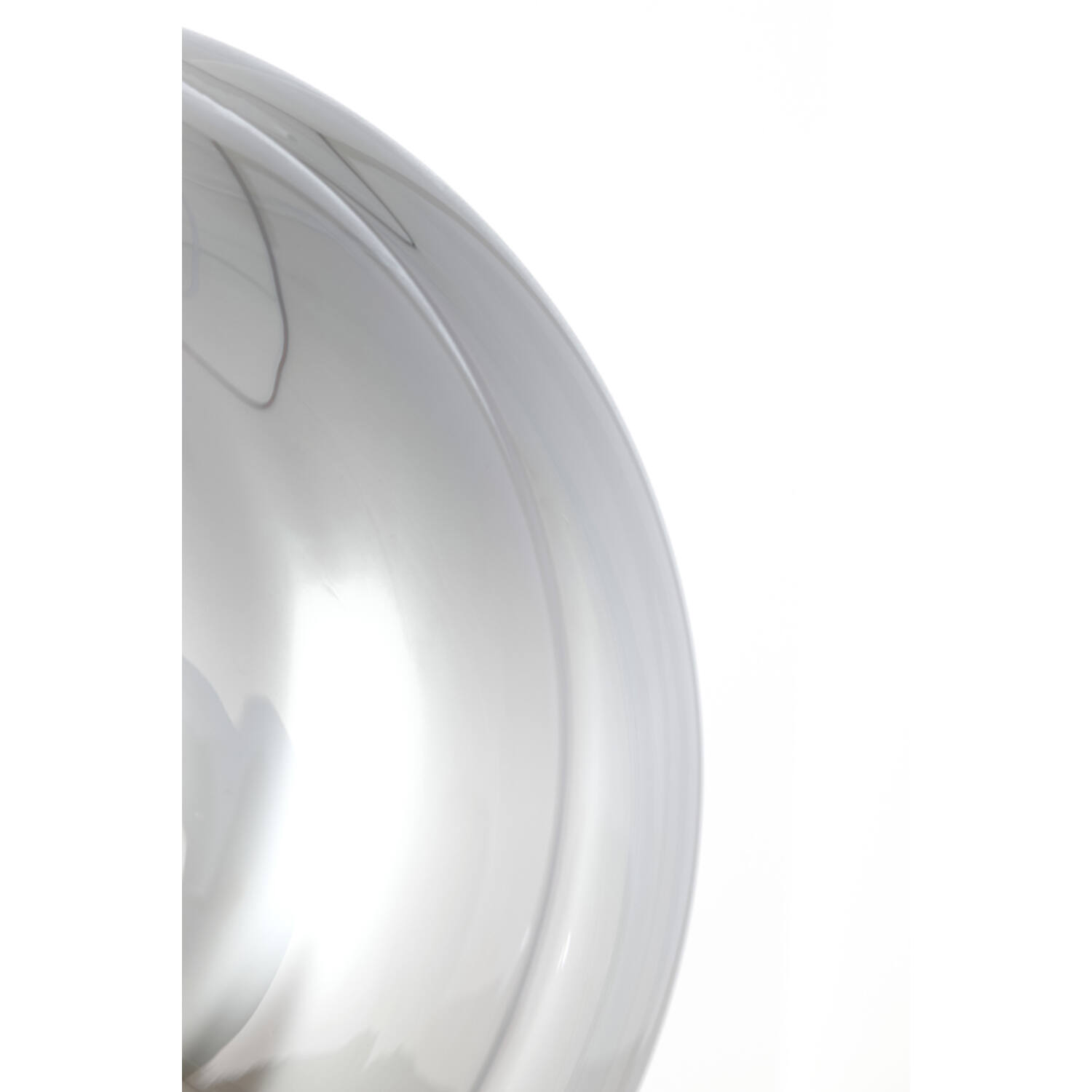 Lampe suspendue rétro en verre fumé argent Light & Living Misty – Image 5