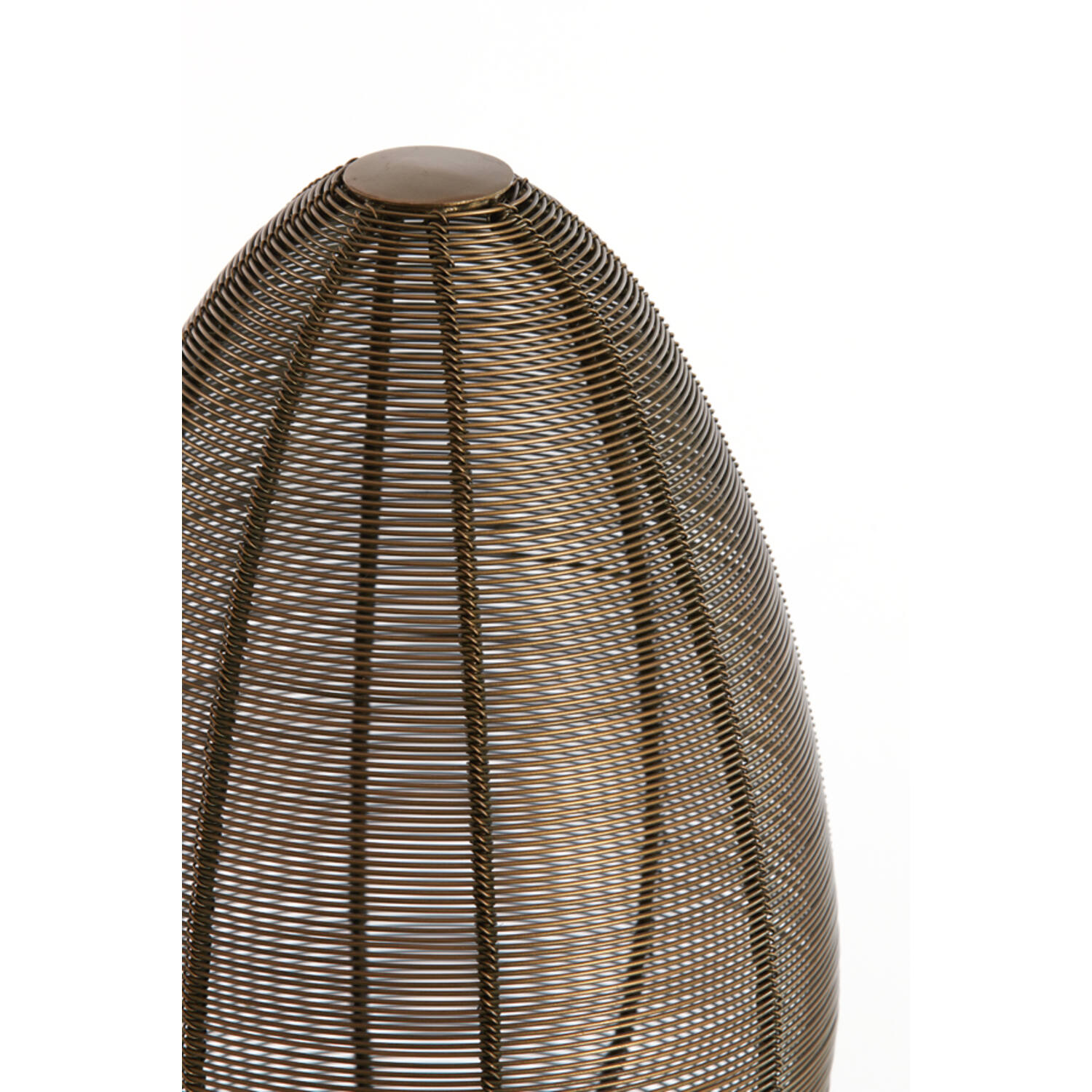 Lampe de table rétro noire avec or Light & Living Yaelle – Image 7