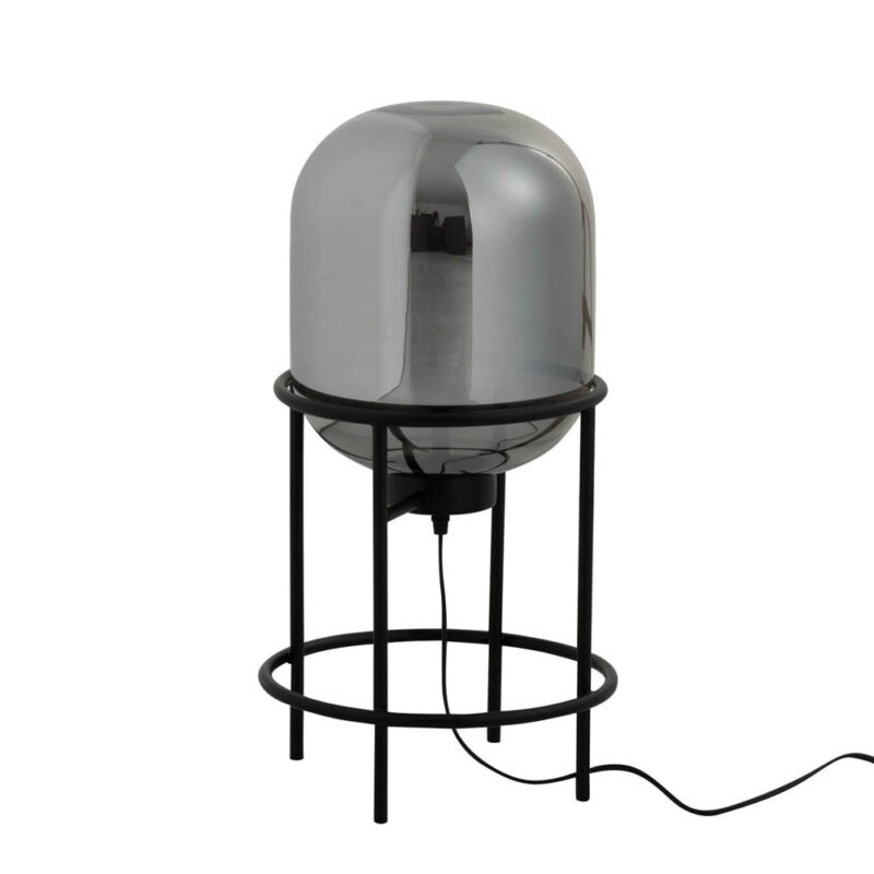lampe-de-table-retro-noire-en-verre-fume-jolipa-sasha-89035-2