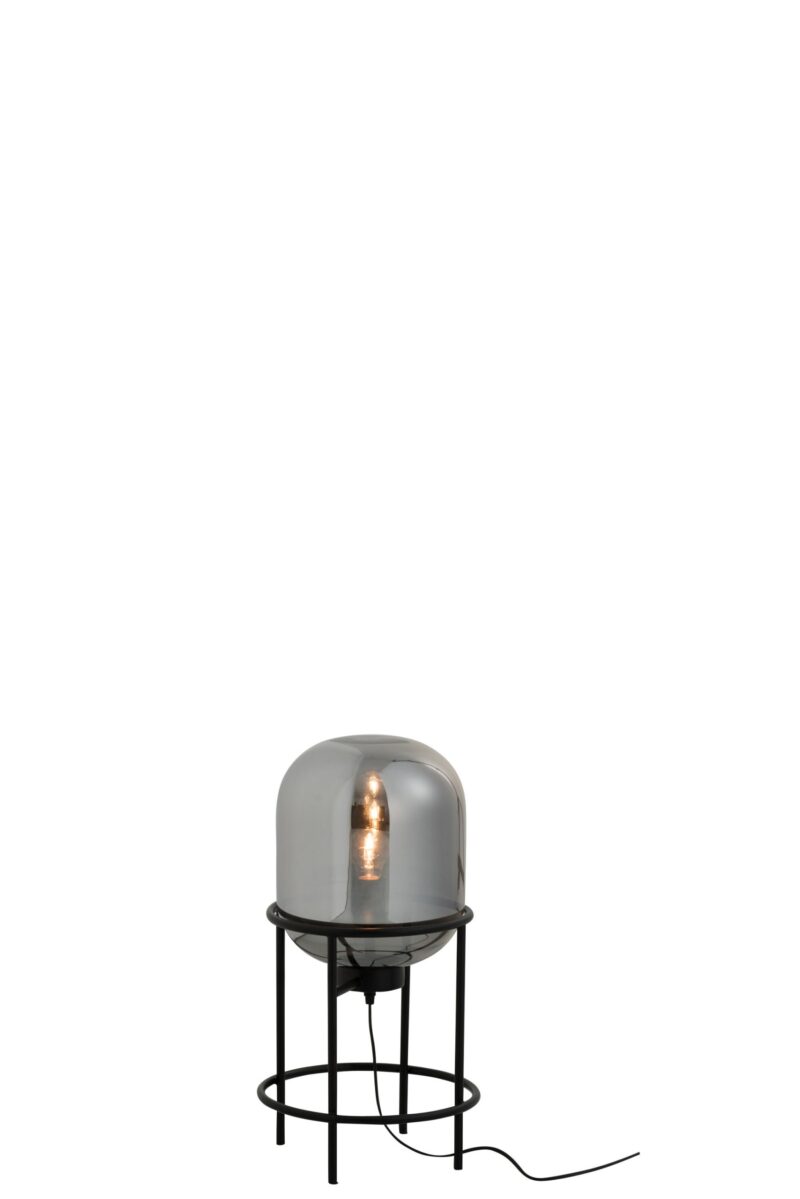 lampe-de-table-retro-noire-en-verre-fume-jolipa-sasha-89035-3