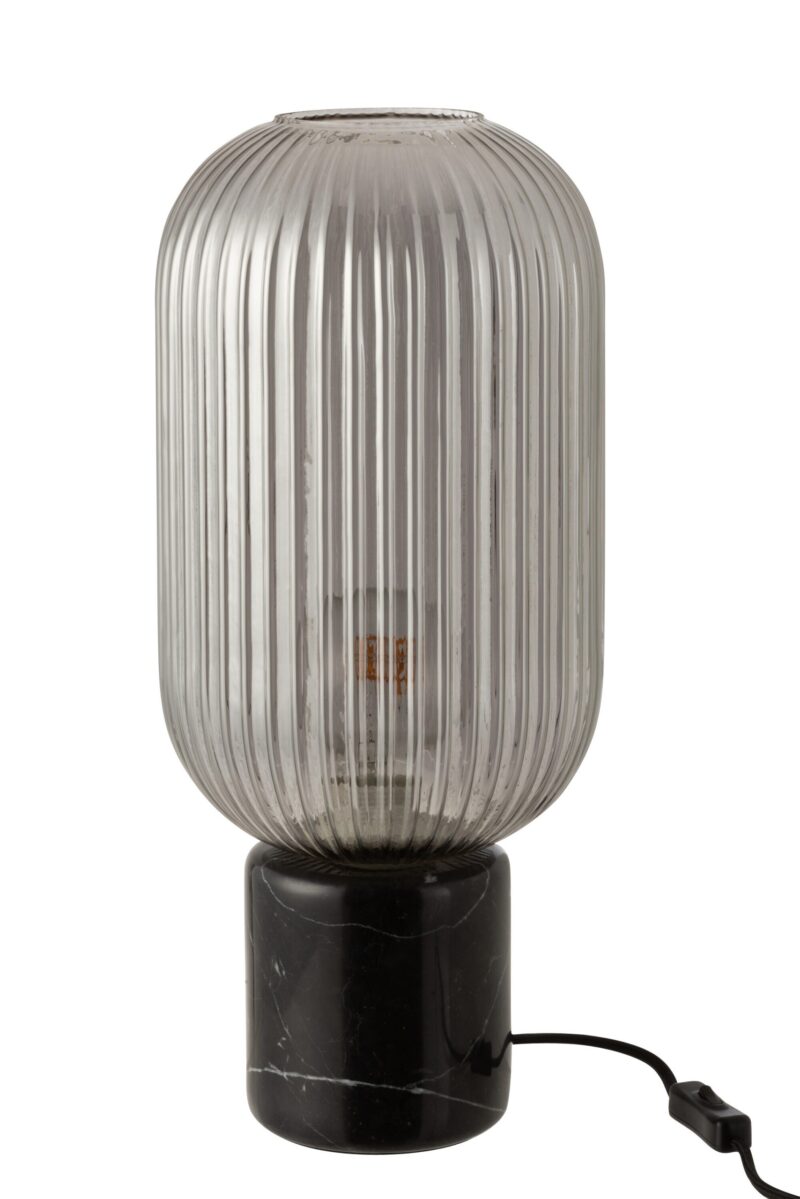 lampe-de-table-retro-noire-en-verre-fume-jolipa-yufo-5740-3