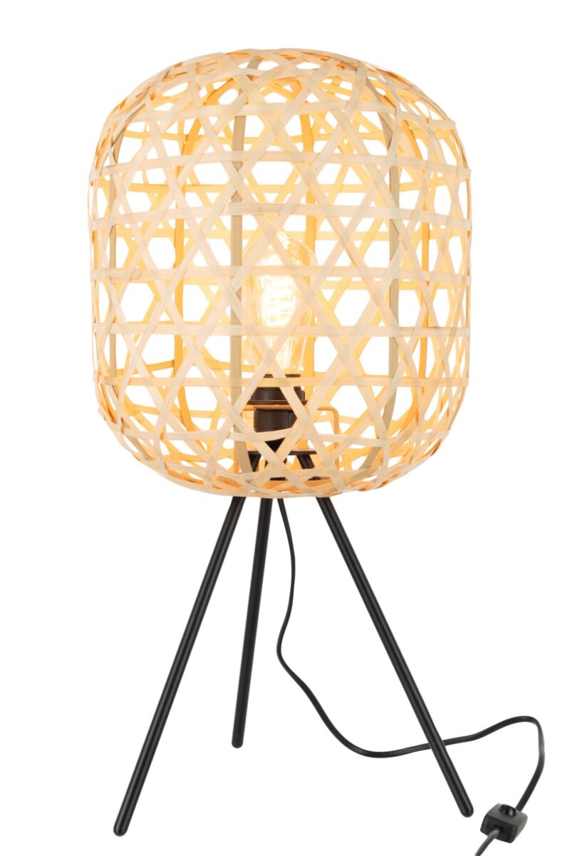 lampe-de-table-retro-noire-et-beige-trepied-jolipa-niko-20970-3