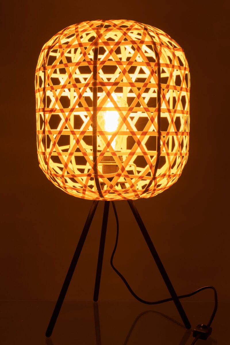 lampe-de-table-retro-noire-et-beige-trepied-jolipa-niko-20970-4