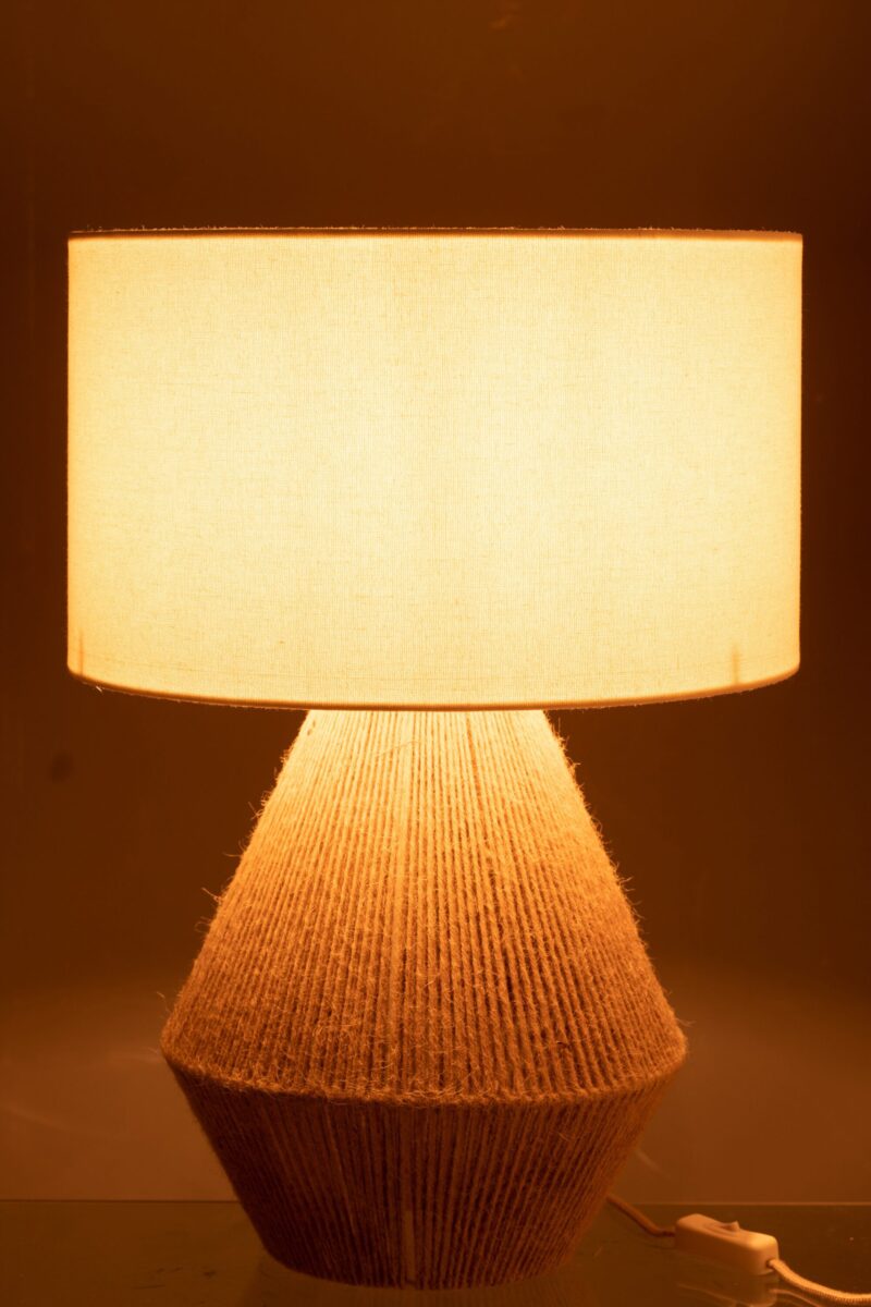 lampe-de-table-rustique-blanche-et-beige-jolipa-string-31413-4