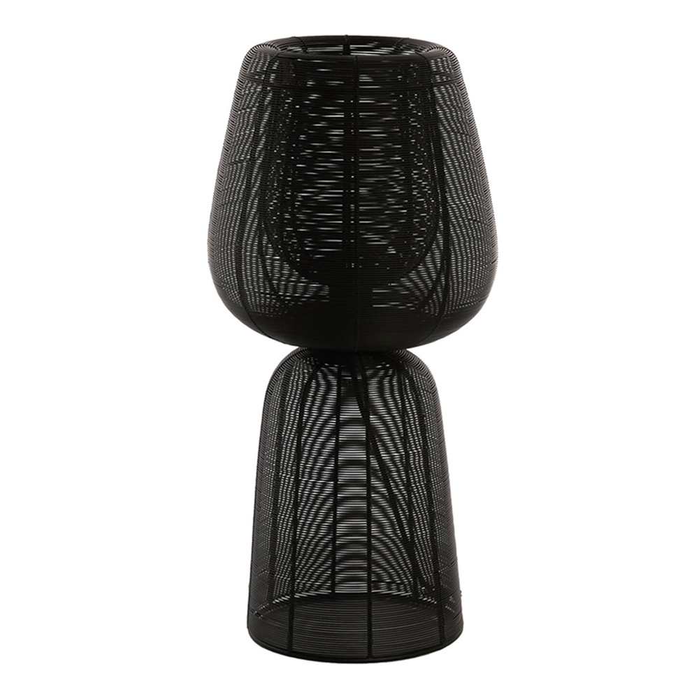lampe-de-table-rustique-noire-a-mailles-fines-light-and-living-aboso-1883412
