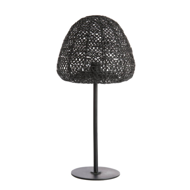 lampe-de-table-rustique-noire-avec-abat-jour-tresse-light-and-living-finou-8055612-2