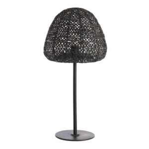 lampe-de-table-rustique-noire-avec-abat-jour-tresse-light-and-living-finou-8055612