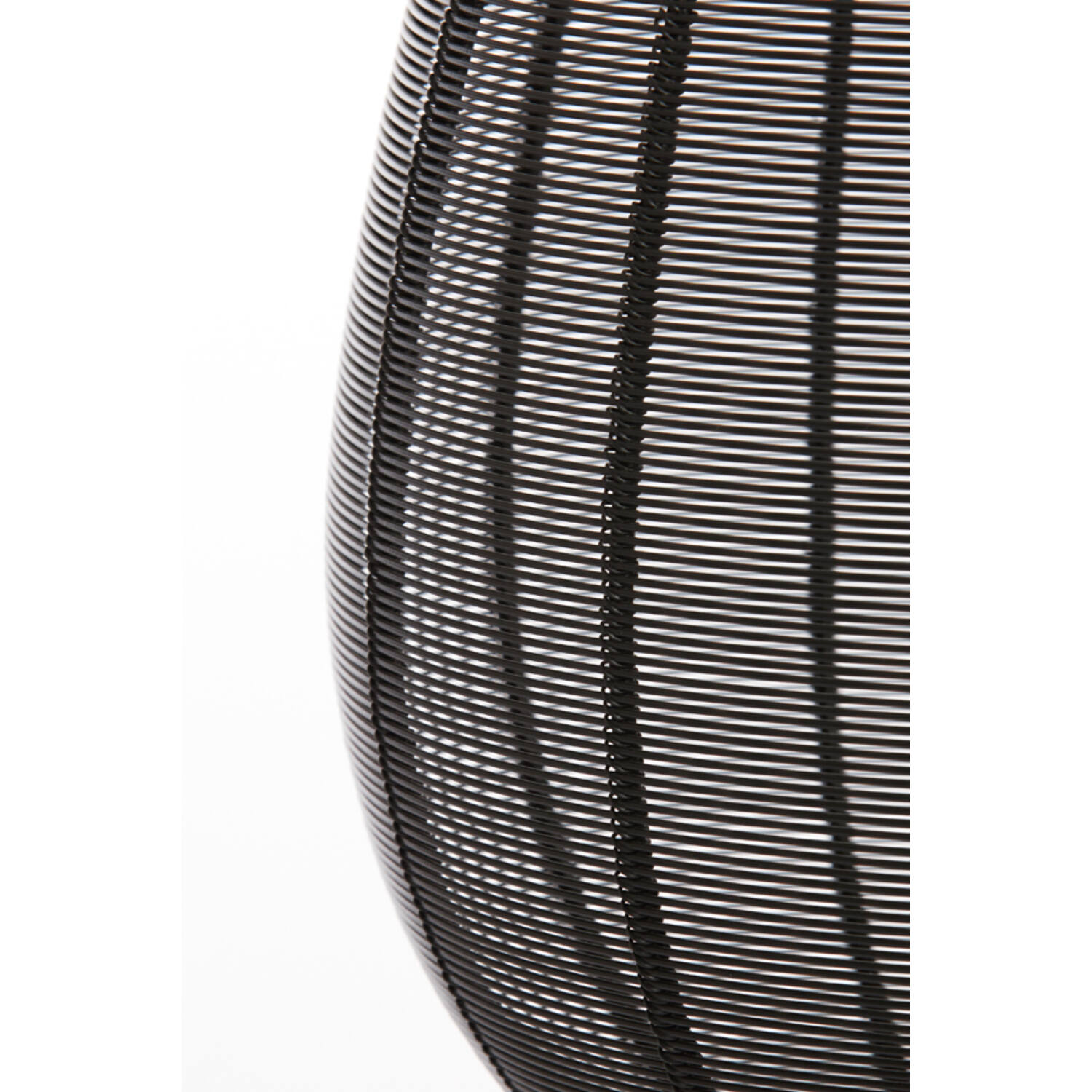 Lampe de table rustique noire et beige Light & Living Joley – Image 3