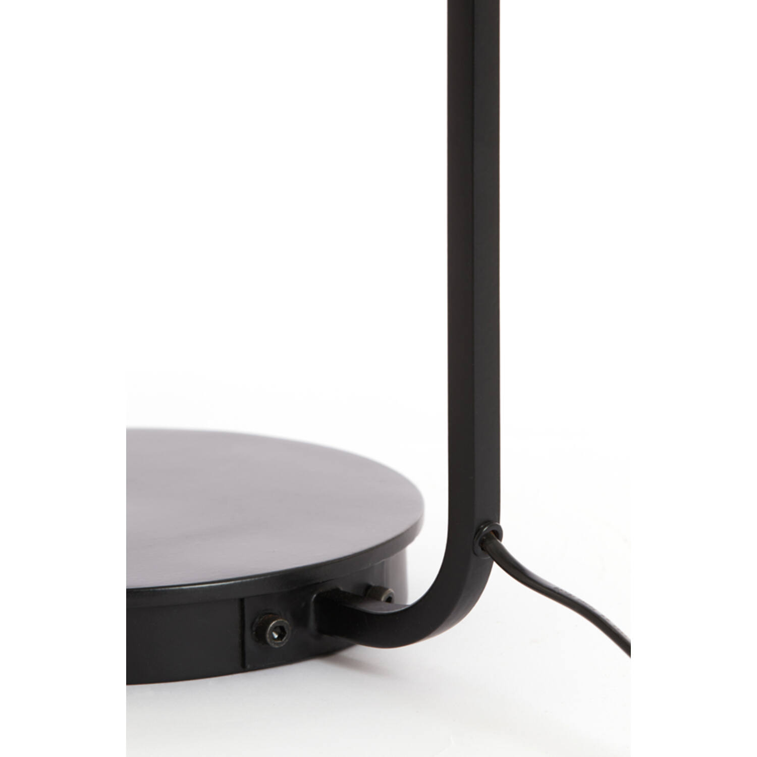 Lampe de table rustique noire et beige Light & Living Lyra – Image 5