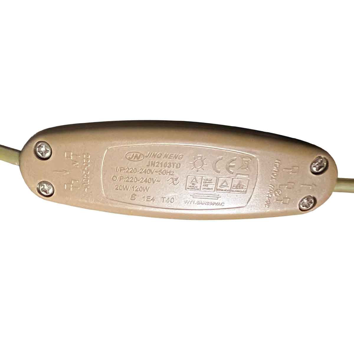 Lampe de table sphérique Steinhauer Ancilla bois et verre – Image 12