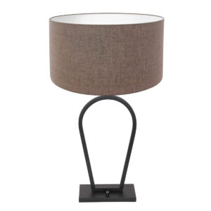 lampe-de-table-stylee-steinhauer-stang-gris-et-noir-3508zw
