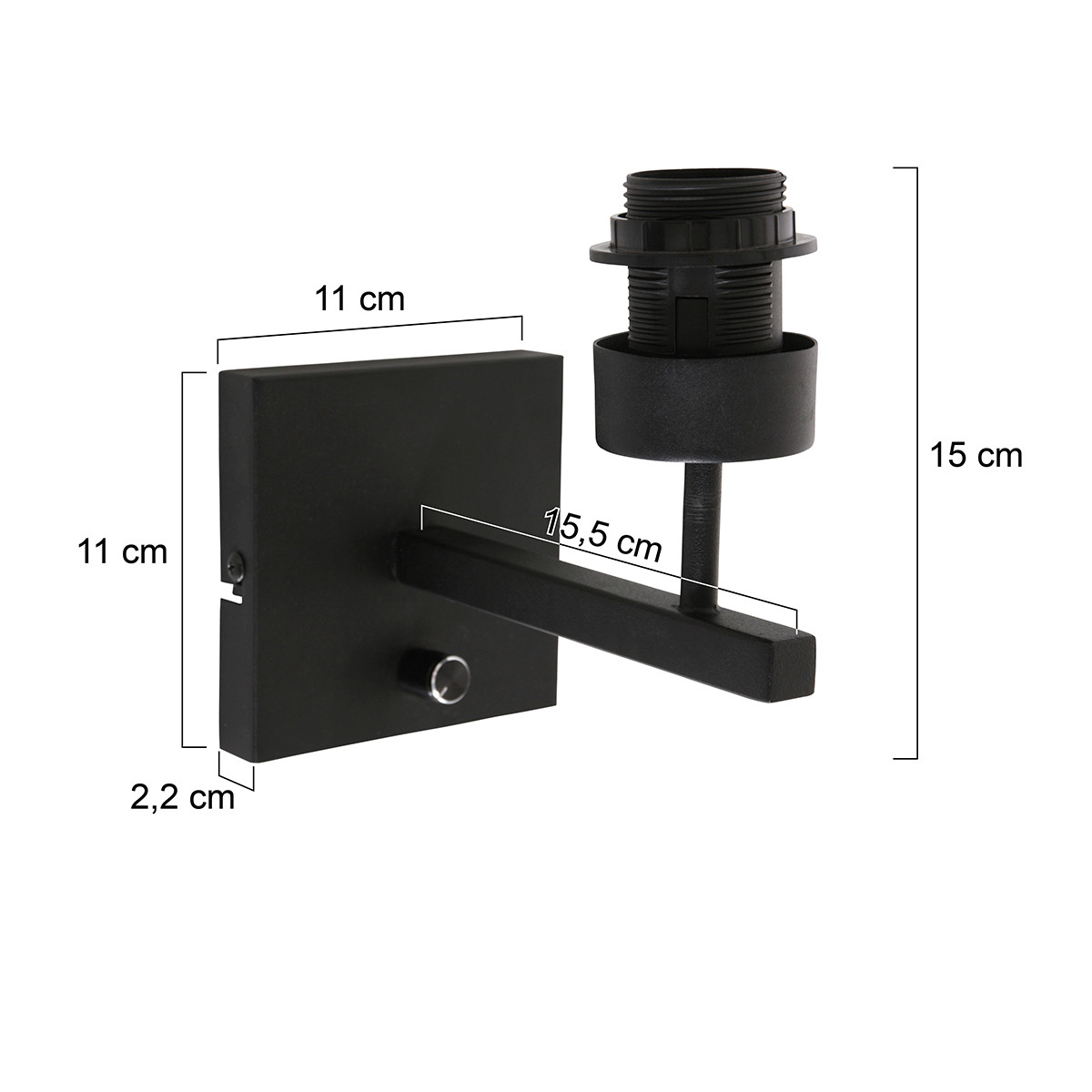 Lampe de table tendance Steinhauer Stang noir – Image 6