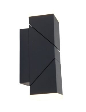 lampe-d’exterieur-moderne-noire–-applique-2-spots-1507zw