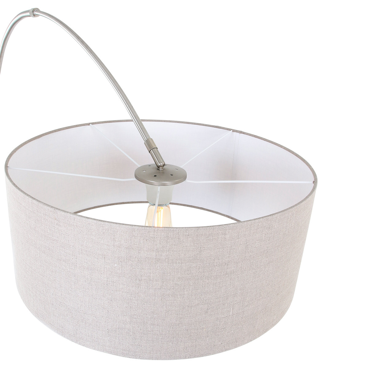 Lampe en courbe ajustable Steinhauer Sparkled light transparent et noir – Image 16