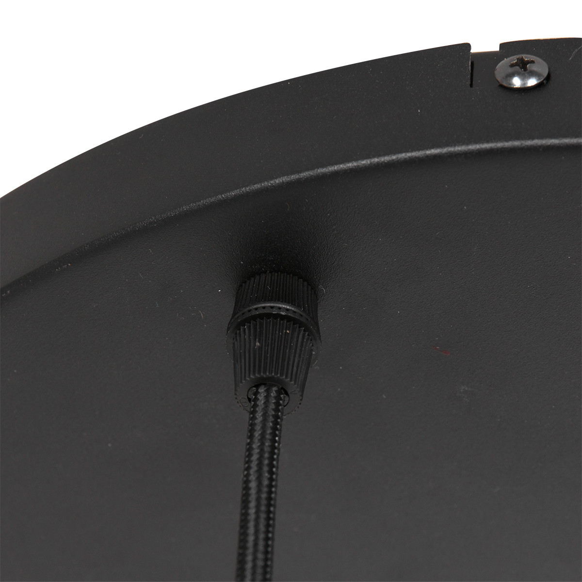 Lampe globe en verre fumé à trois lumières Steinhauer Bollique noir – Image 12